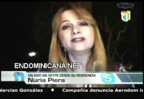 La journaliste Nuria Piera répond au démenti du Palais National
