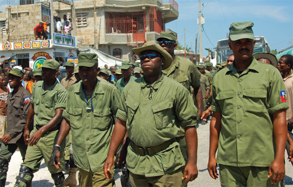 Feuille de route pour la mise en place de l’armée d’Haïti